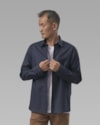 Camisa oxford algodão egípcio-azul-ggg