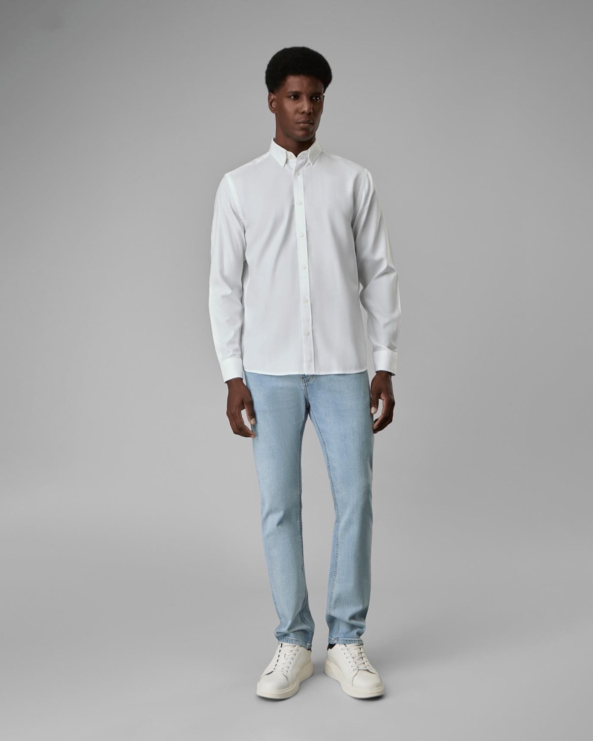 Camisa Oxford Algodão Egípcio