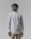 Camisa oxford algodão egípcio-cinza-ggg