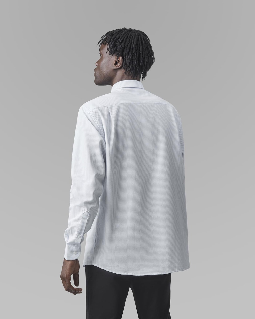 Camisa Oxford Algodão Egípcio Listrada
