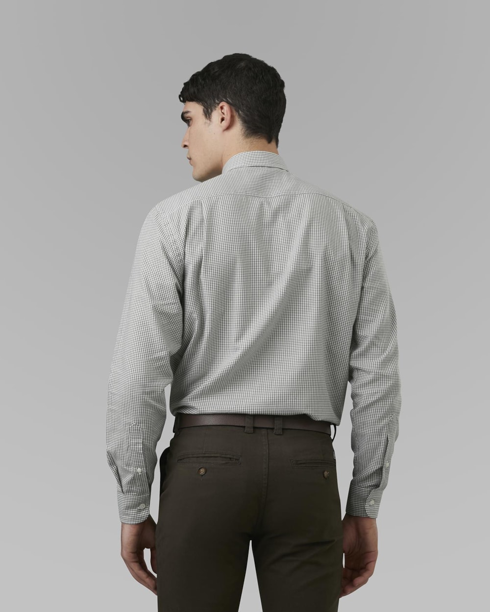 Camisa Oxford Algodão Egípcio Xadrez