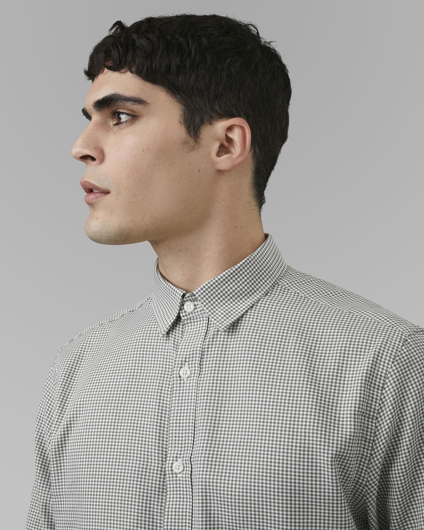 Camisa Oxford Algodão Egípcio Xadrez