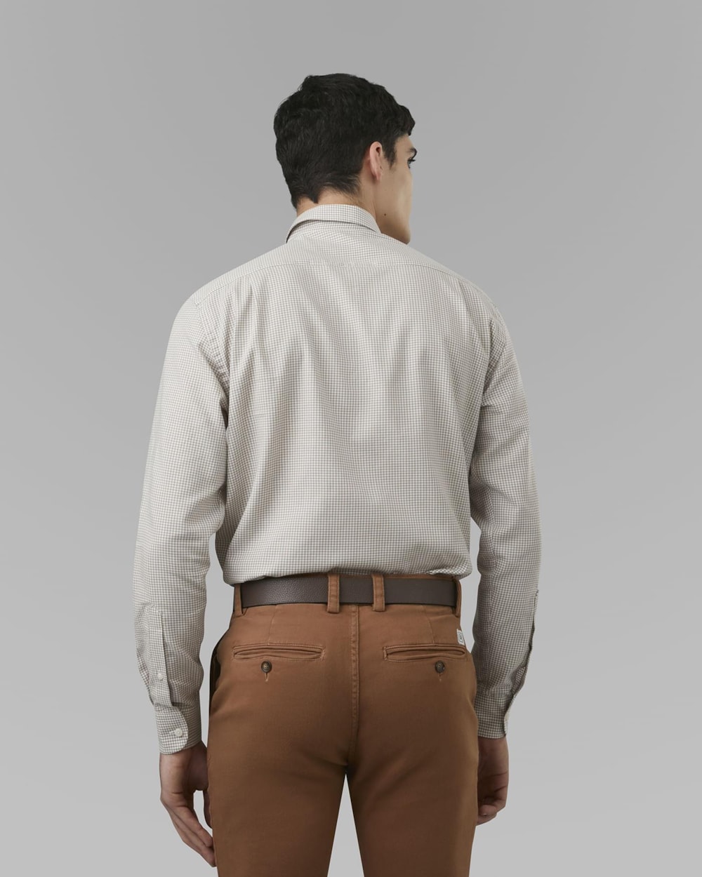 Camisa Oxford Algodão Egípcio Xadrez