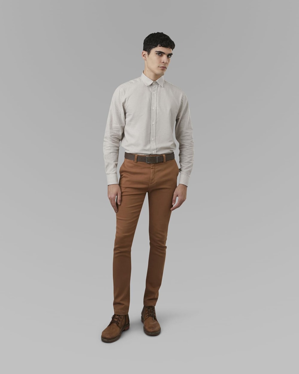 Camisa Oxford Algodão Egípcio Xadrez