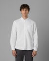 Camisa oxford algodão orgânico-branco-g