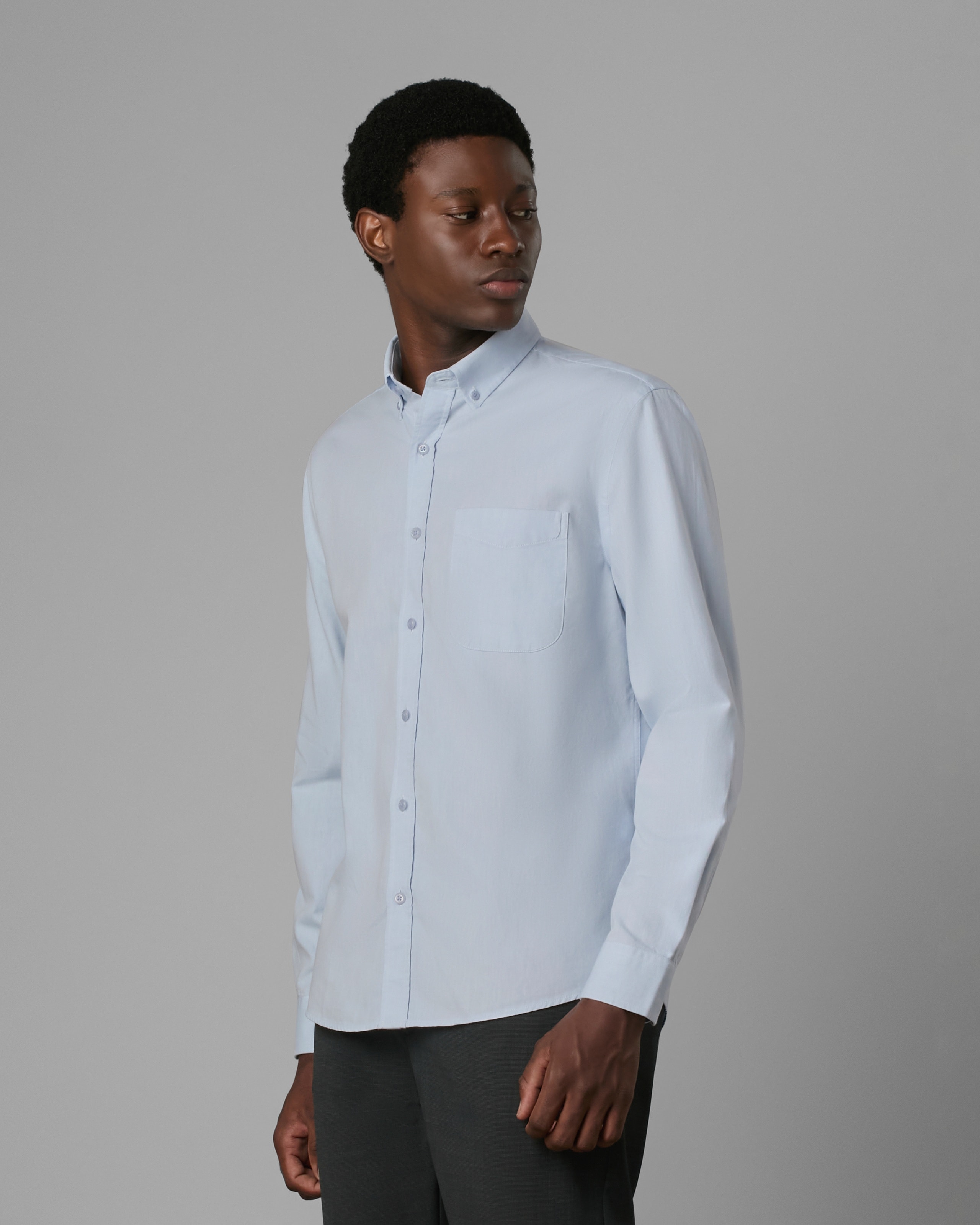 Camisa Oxford Algodão Orgânico