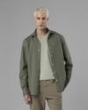 Camisa sarja com liocel-verde-g