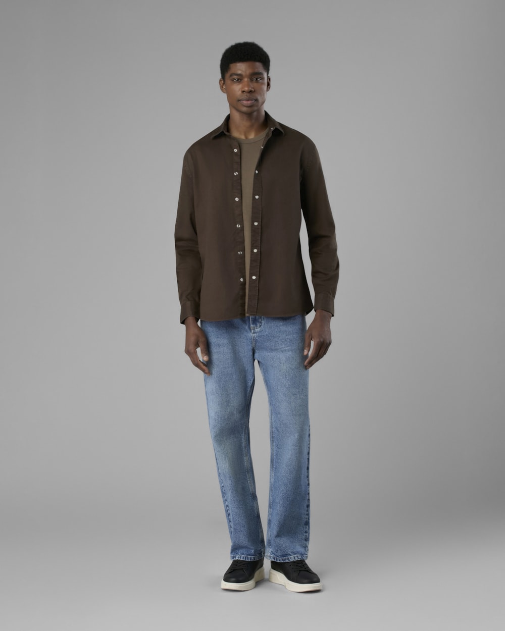 Camisa Sarja com Liocel