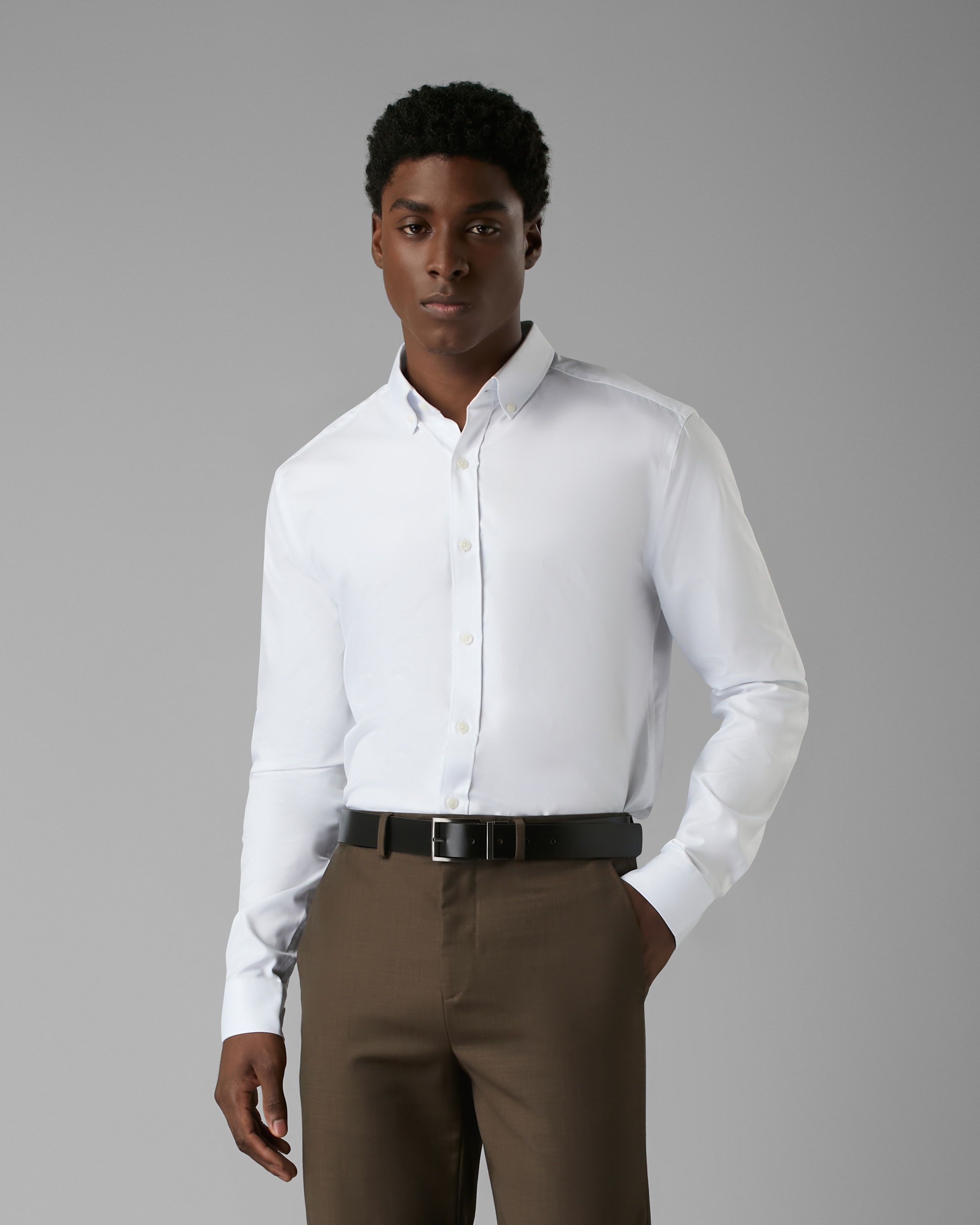 Camisa Social Oxford Giza
