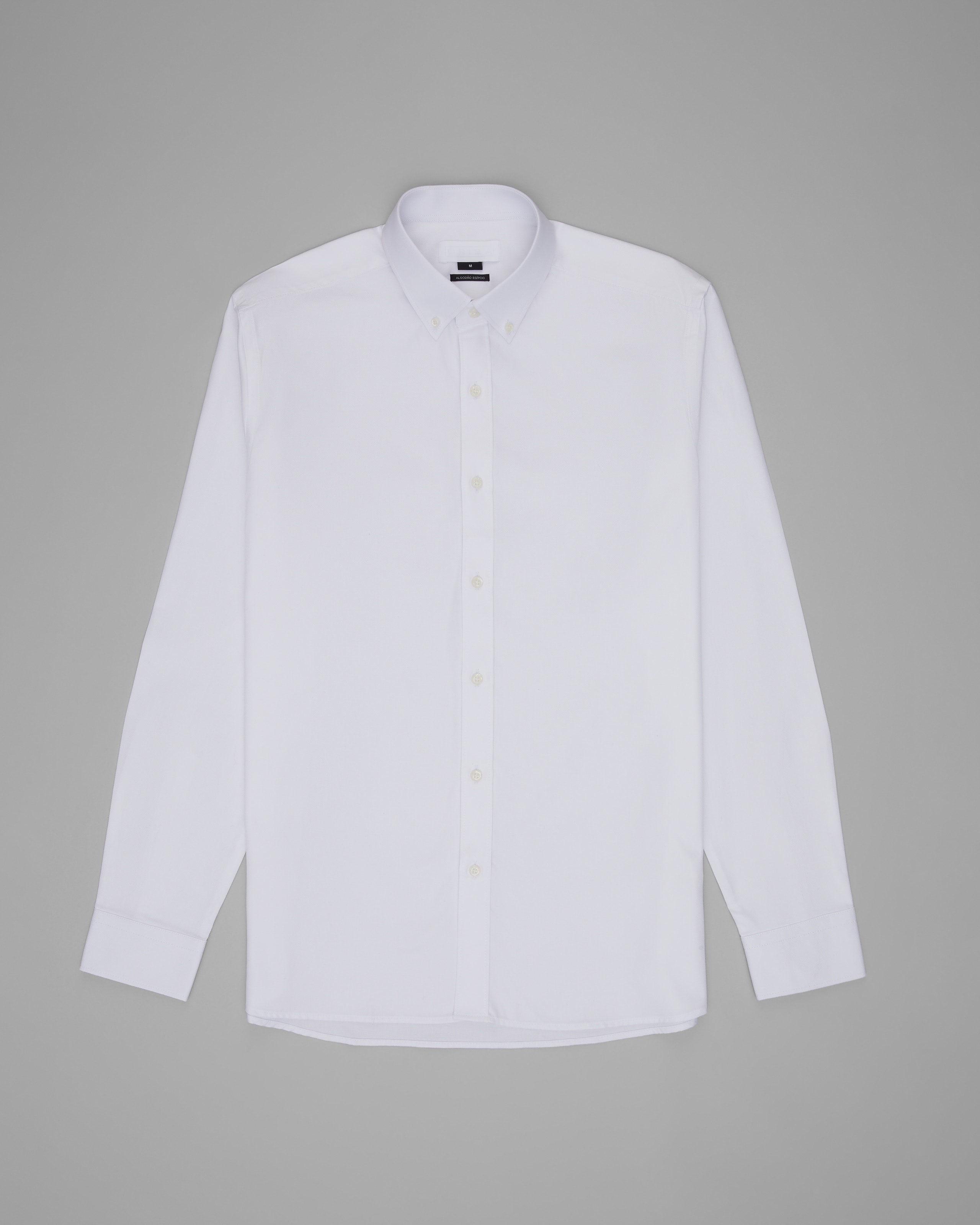 Camisa Social Oxford Giza Branco