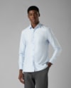 Camisa social sarja giza-azul-g