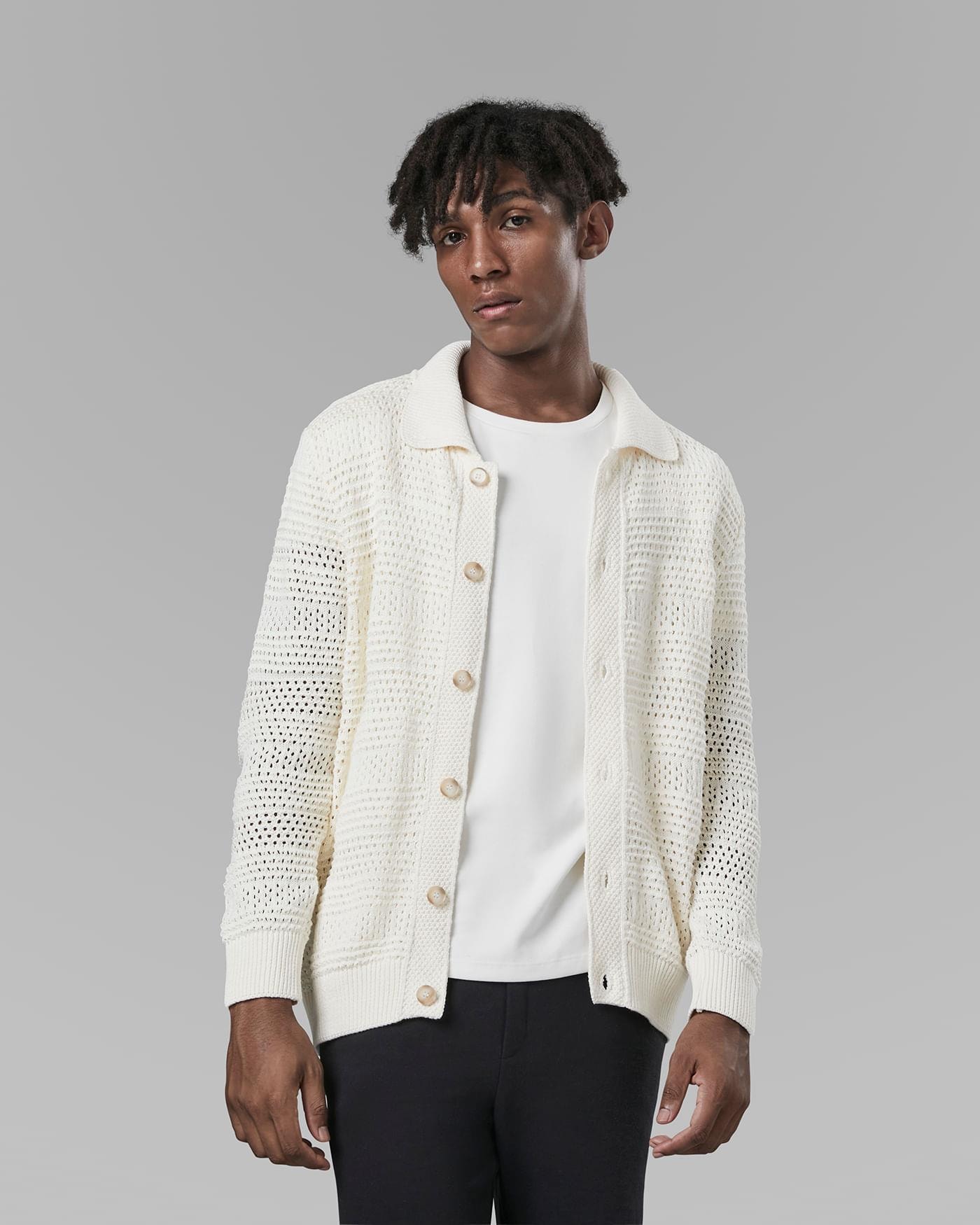 Camisa Tricot Manga Longa