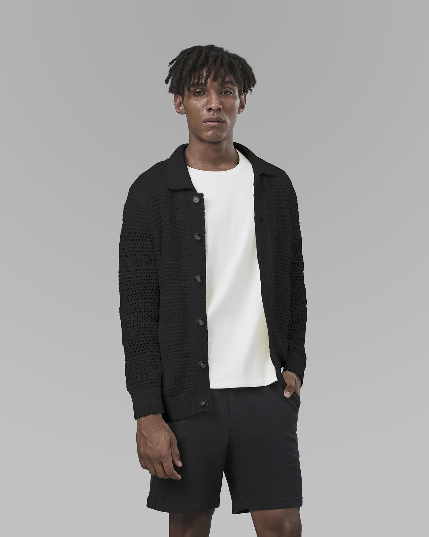 Camisa Tricot Manga Longa