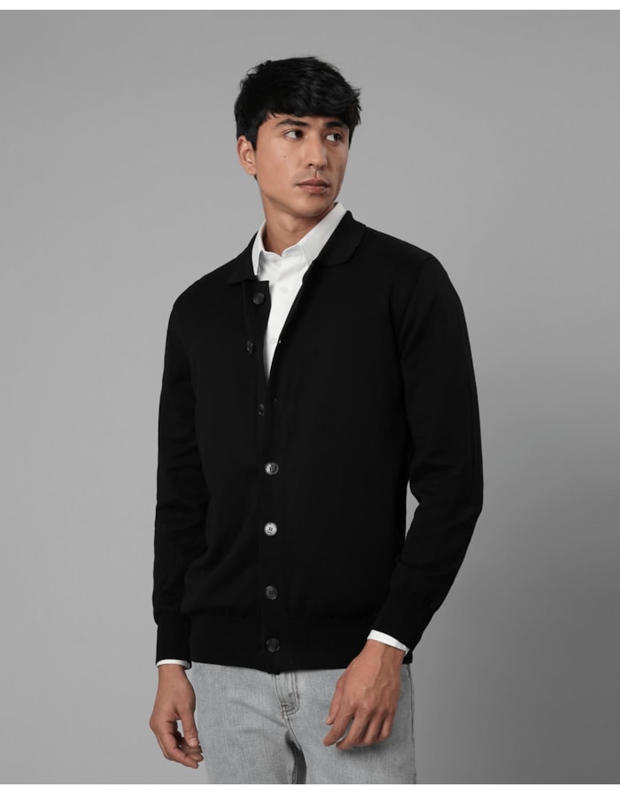 Camisa tricot manga longa-preto-p
