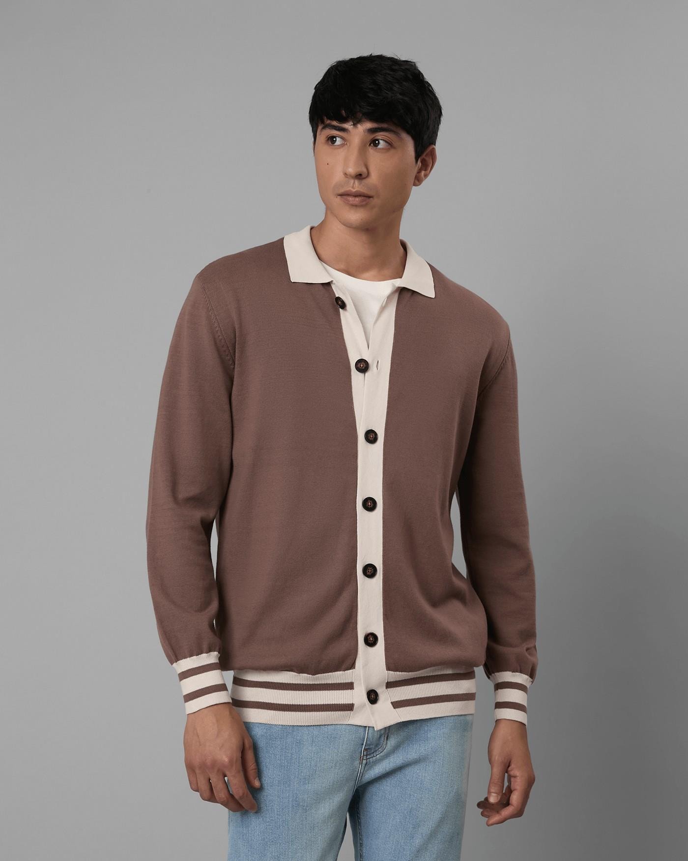 Camisa Tricot Manga Longa