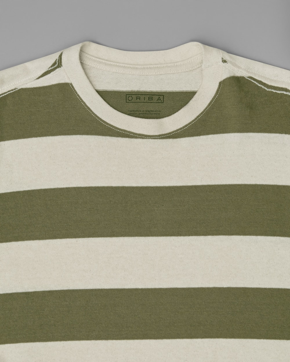 Camiseta Algodão Listrada