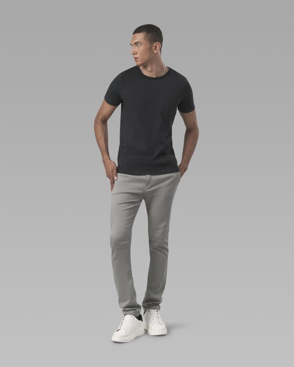 Camiseta Algodão Orgânico com Bolso