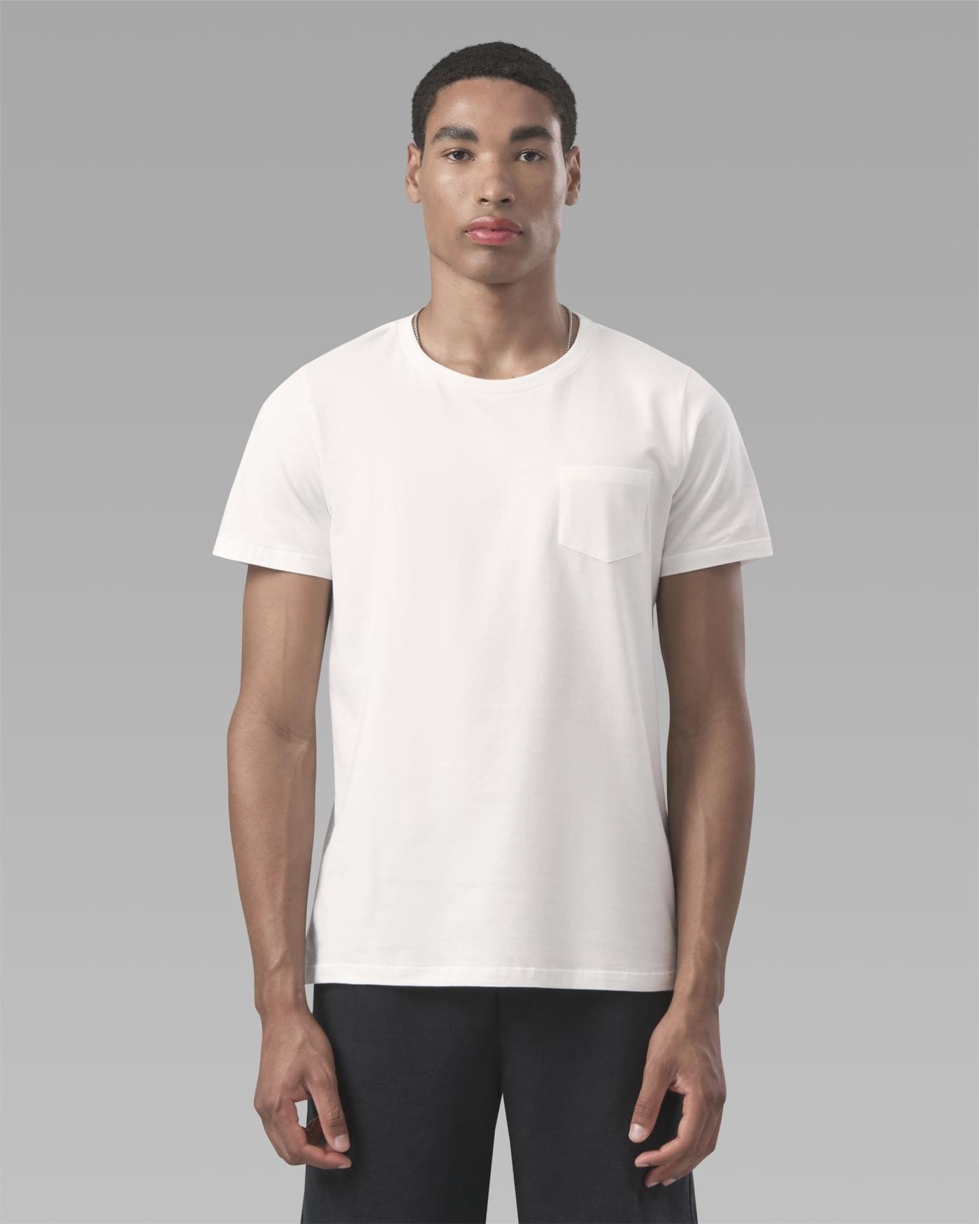 Camiseta Algodão Orgânico Com Bolso