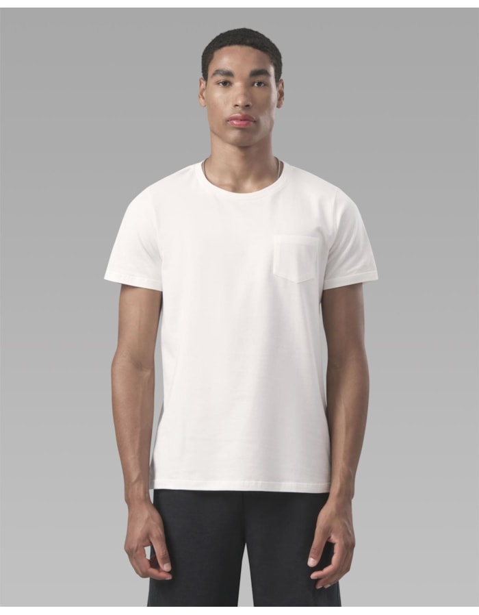 Camiseta Algodão Orgânico Com Bolso