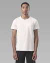 Camiseta algodão orgânico com bolso-off white-curto-ggg