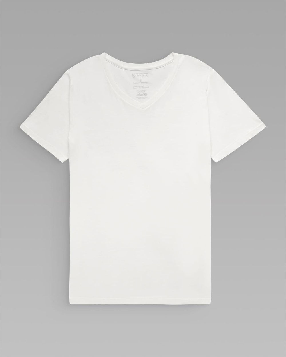 Camiseta Algodão Orgânico Gola V