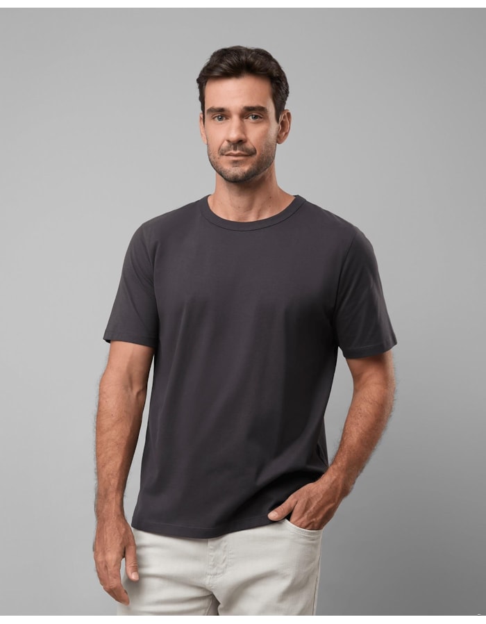 Camiseta algodão peletizado-cinza-curto-ggg