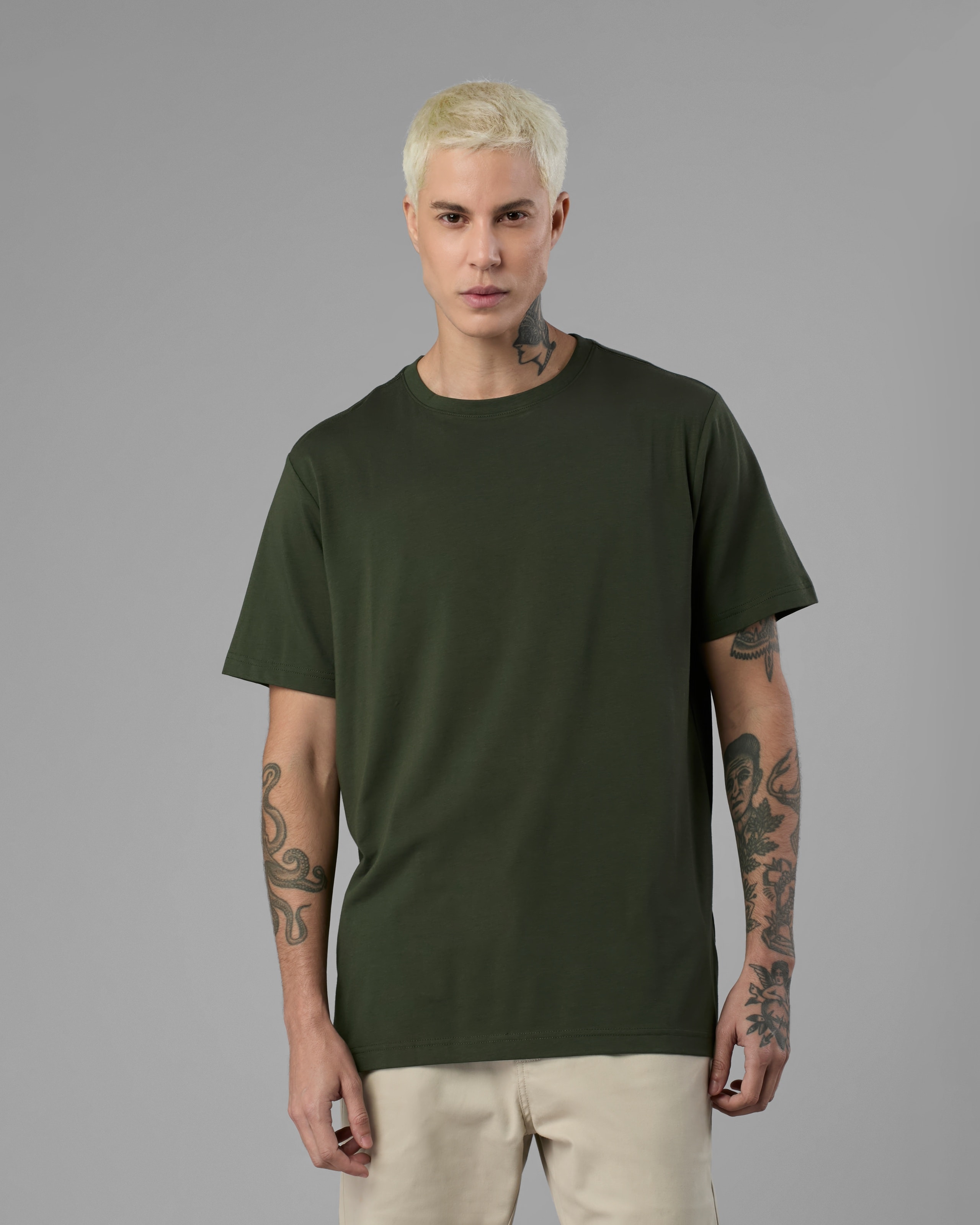 Camiseta com Liocel e Modal