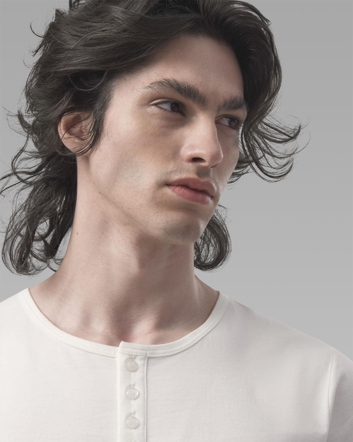 Camiseta Henley Algodão Orgânico