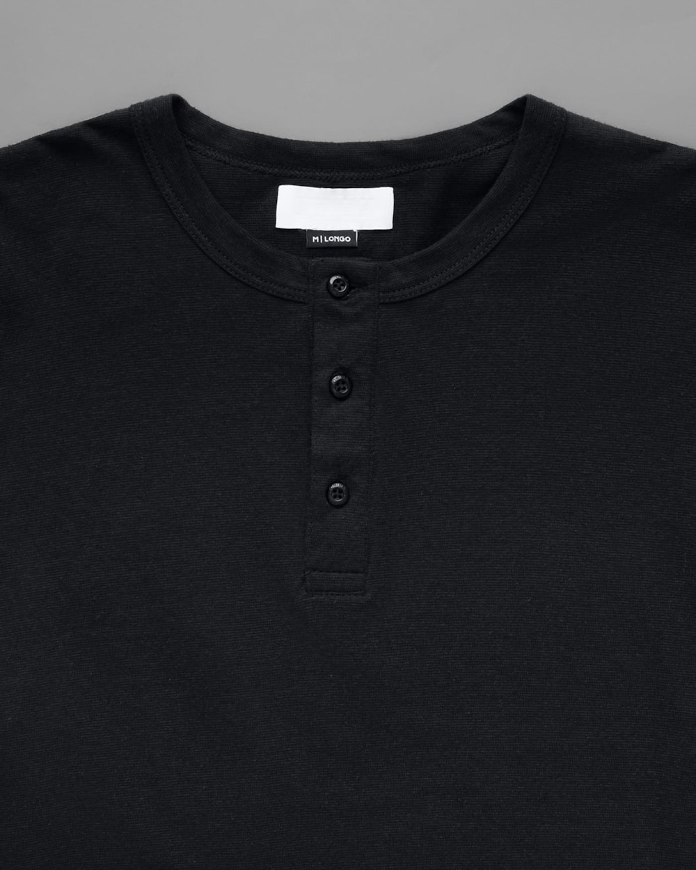 Camiseta Henley Linho