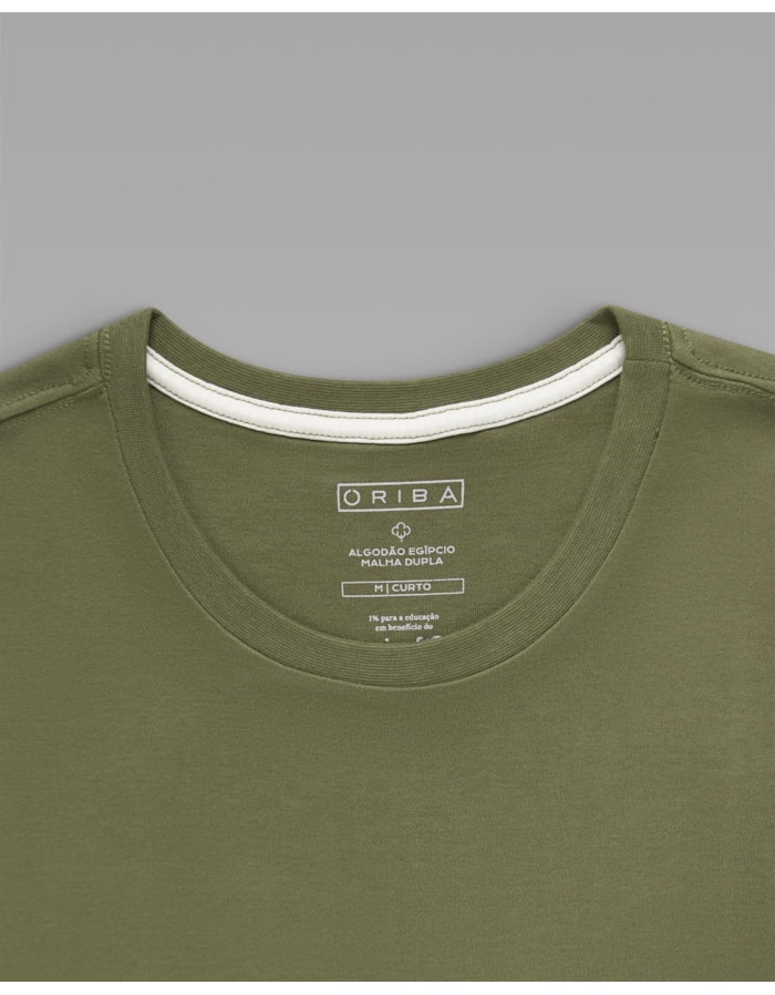 Camiseta Malha Dupla
