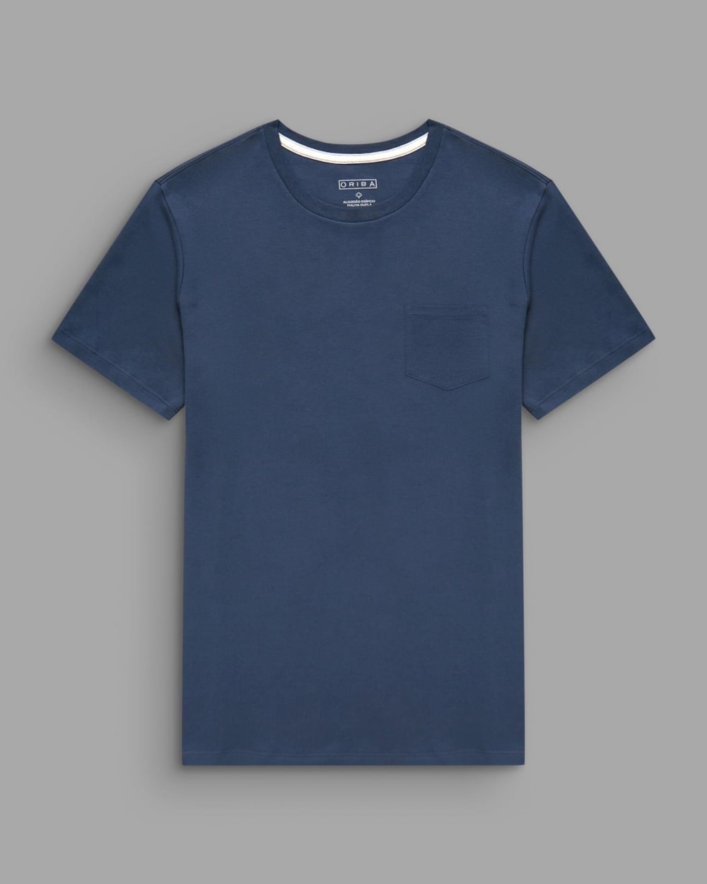 Camiseta Malha Dupla com Bolso