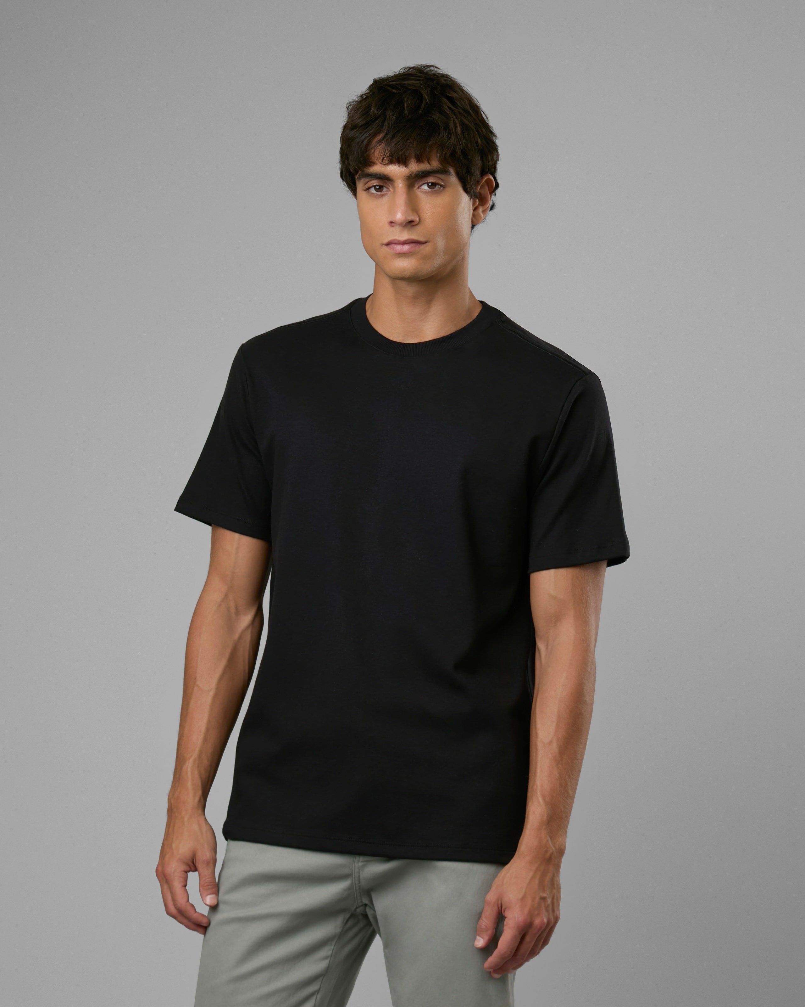 Camiseta Malha Dupla com Lã