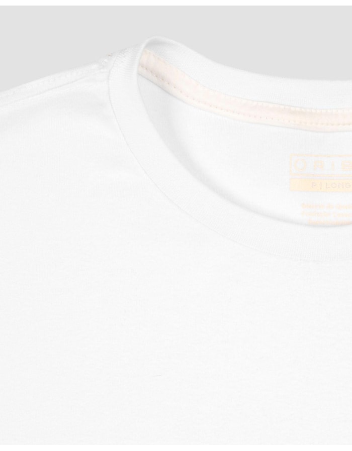 Camiseta Malha Dupla Manga Longa