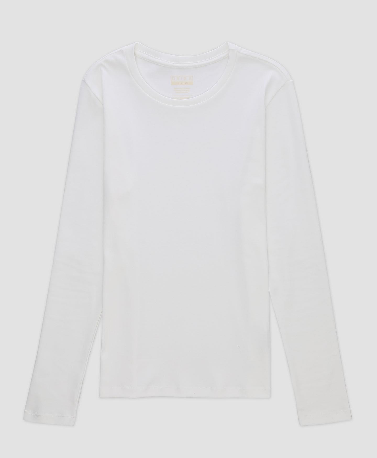 Camiseta Malha Dupla Manga Longa