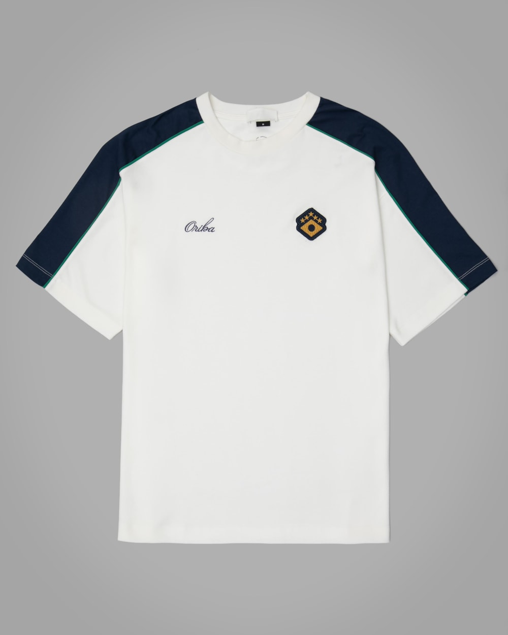 Camiseta Malha Dupla Oversized Recorte Br Ltda