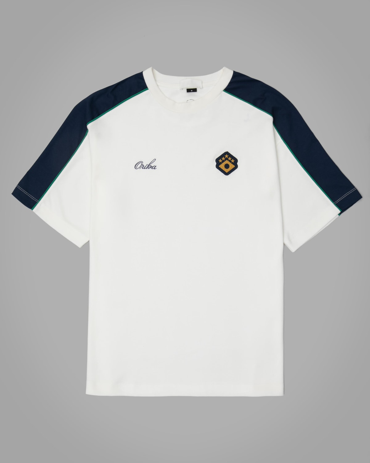Camiseta Malha Dupla Oversized Recorte Br Ltda