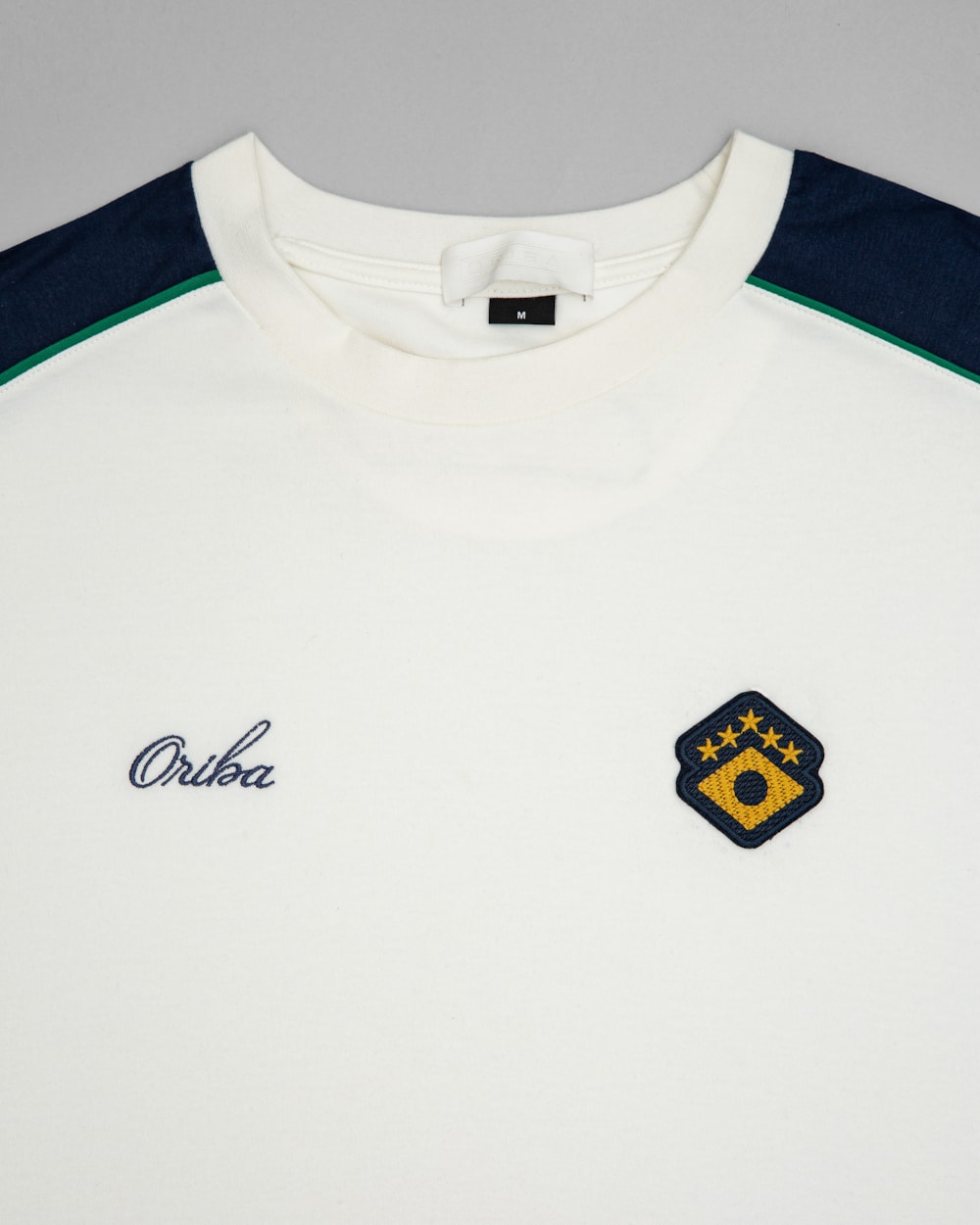 Camiseta Malha Dupla Oversized Recorte Br Ltda
