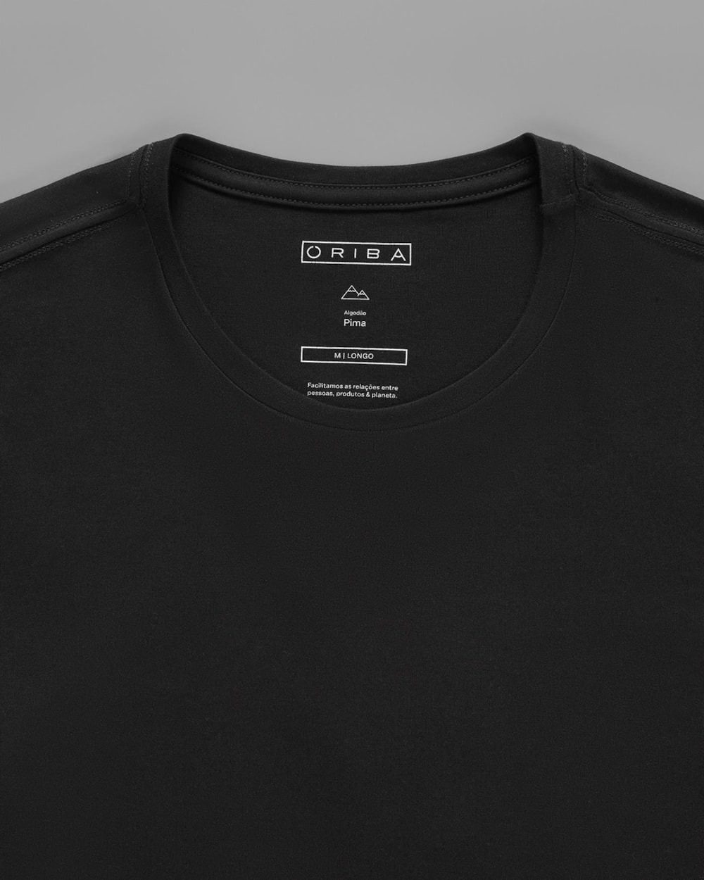 Camiseta Malha Dupla Pima