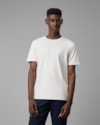 Camiseta malha dupla pima-off white-curto-p