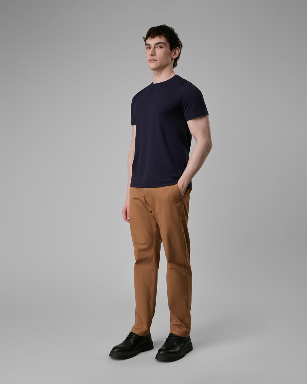 Camiseta Malha Dupla Pima