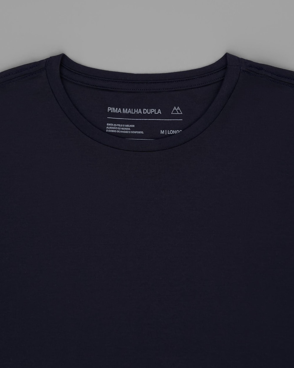 Camiseta Malha Dupla Pima