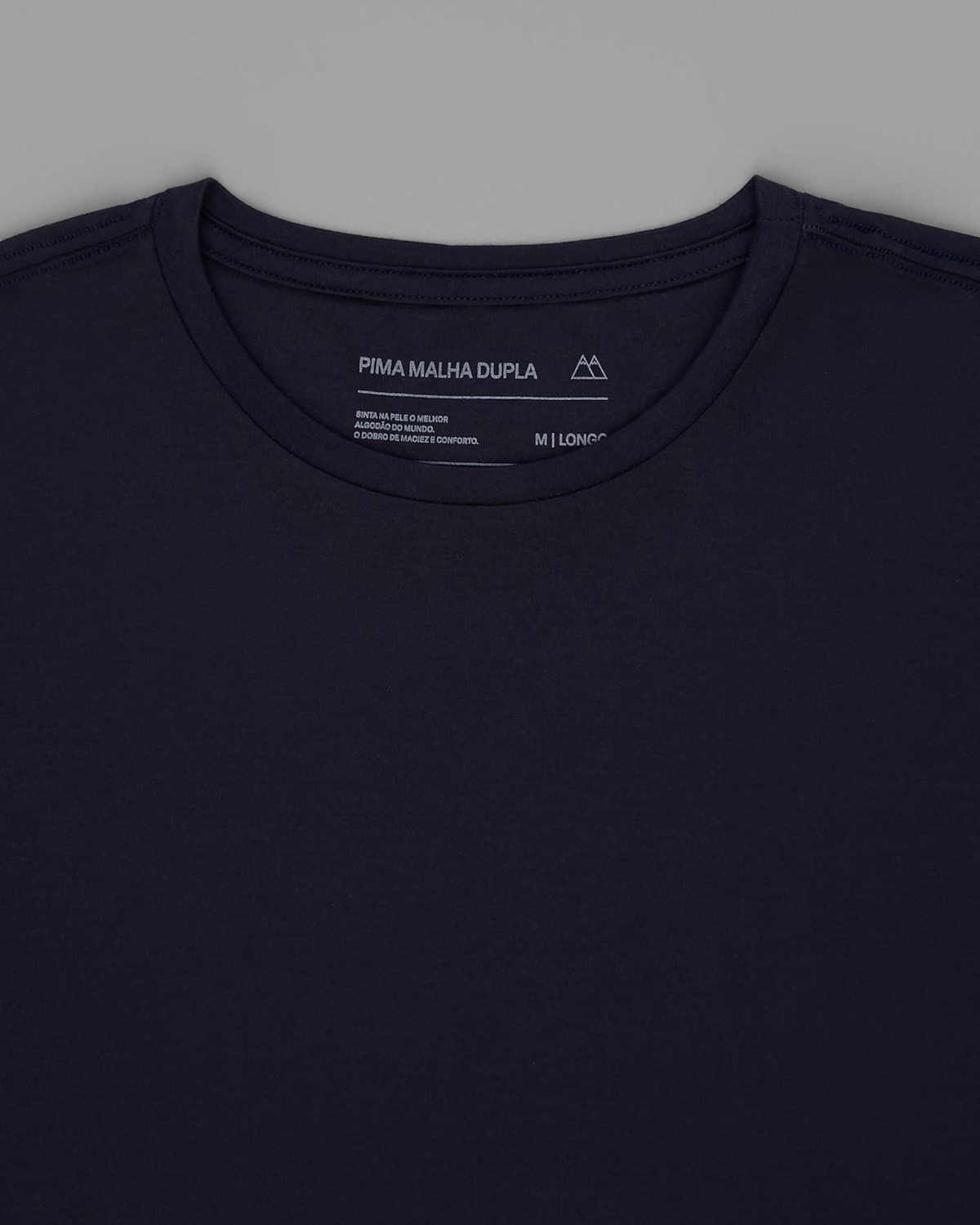 Camiseta Malha Dupla Pima