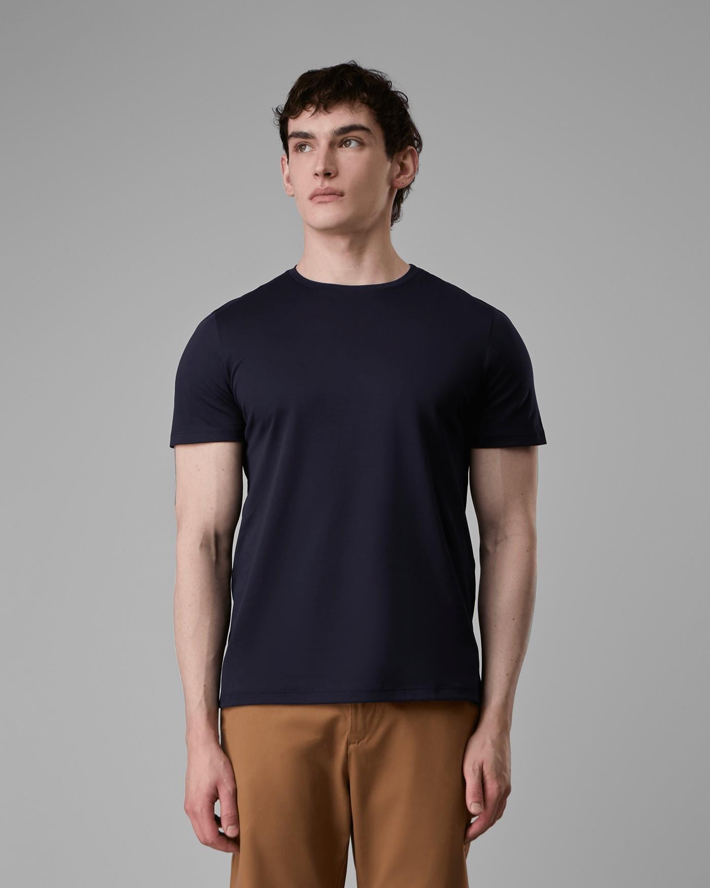 Camiseta Malha Dupla Pima