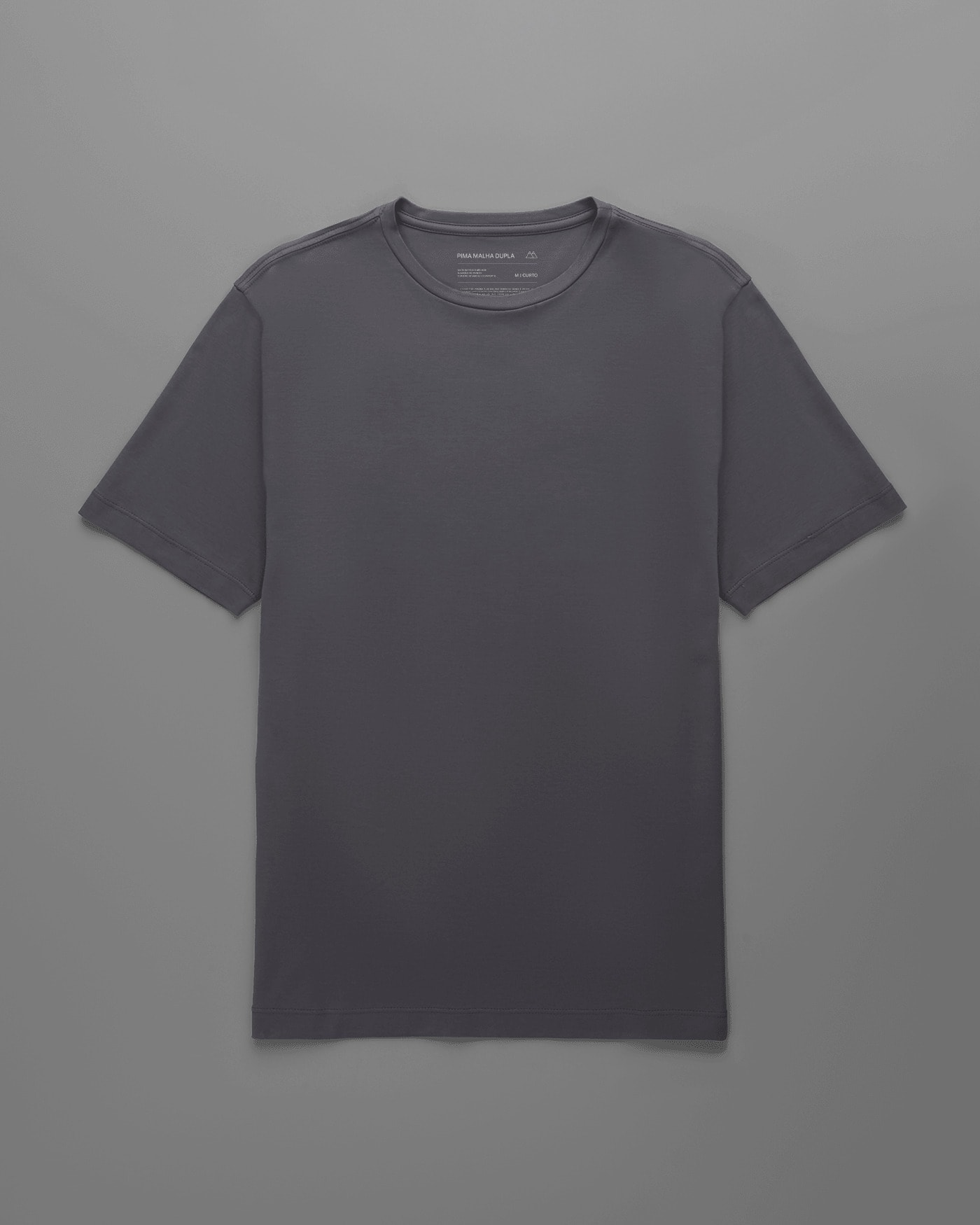 Camiseta Malha Dupla Pima