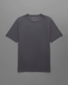 Camiseta malha dupla pima-cinza-curto-p