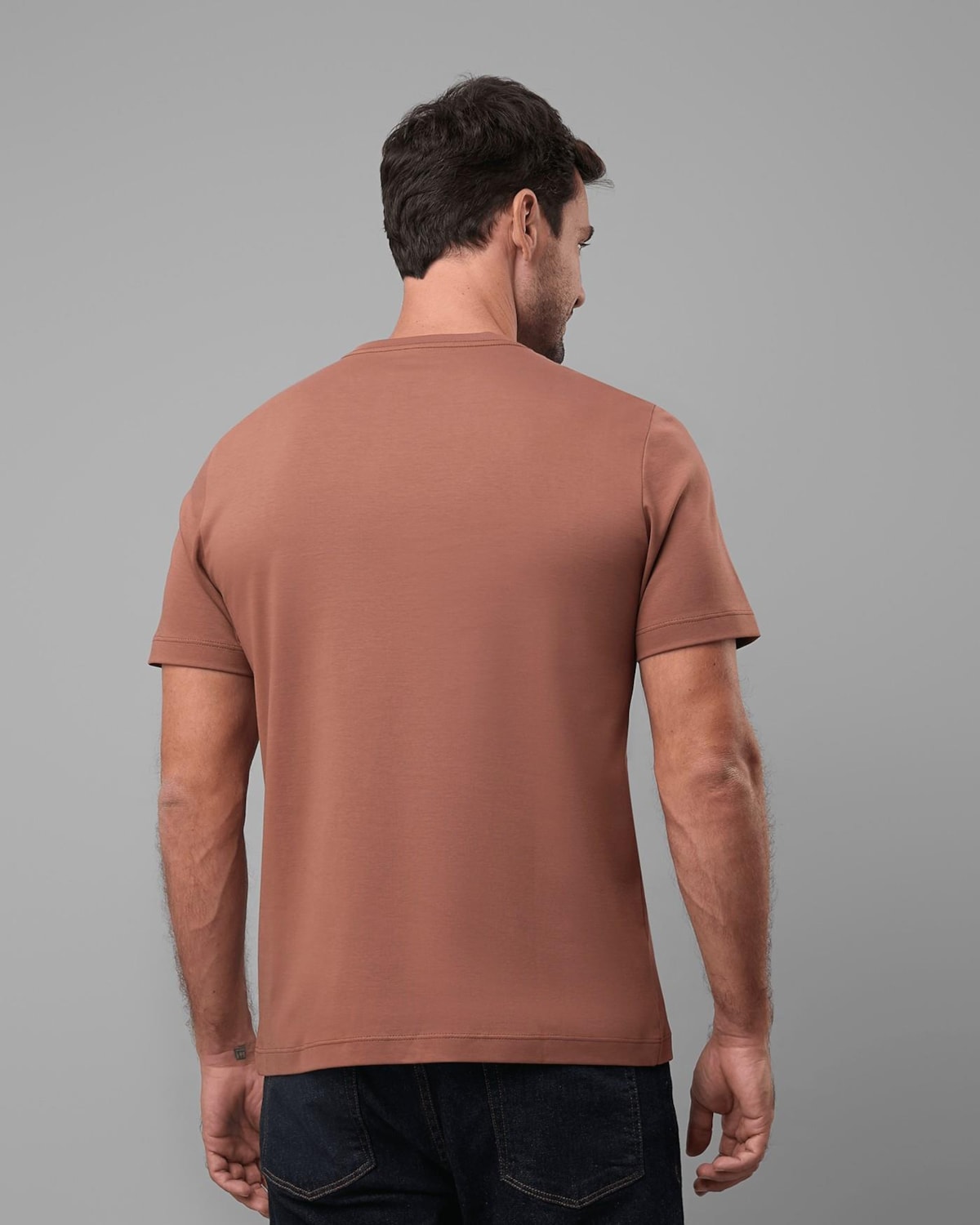 Camiseta Malha Dupla Pima