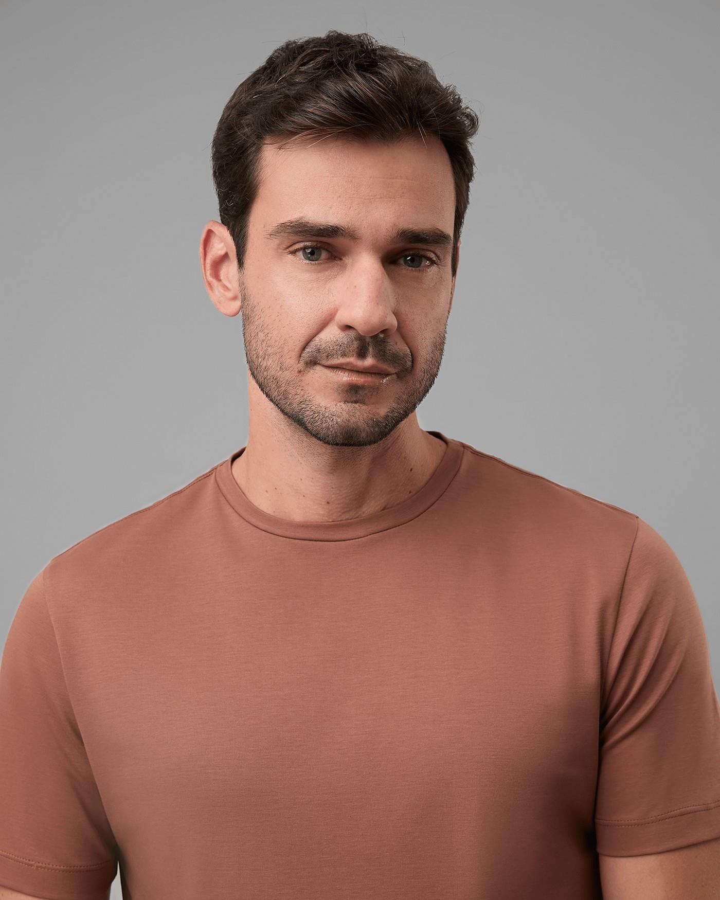 Camiseta Malha Dupla Pima