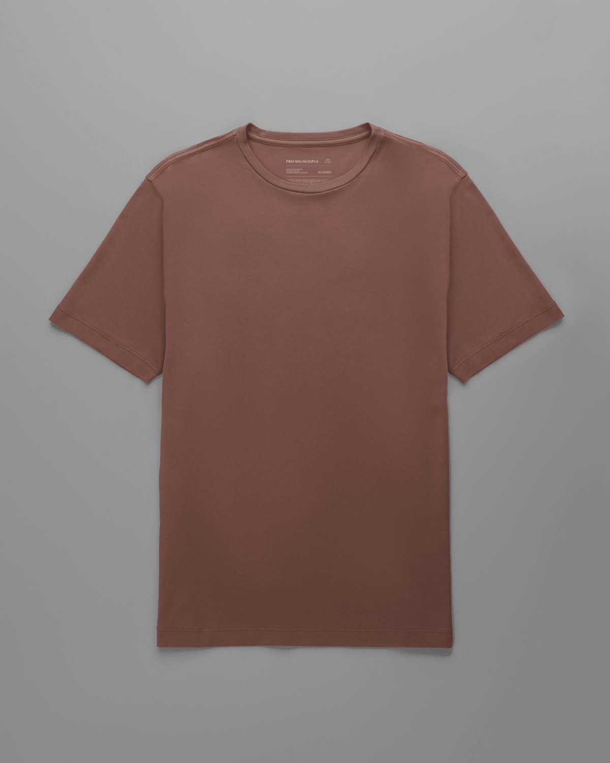 Camiseta Malha Dupla Pima
