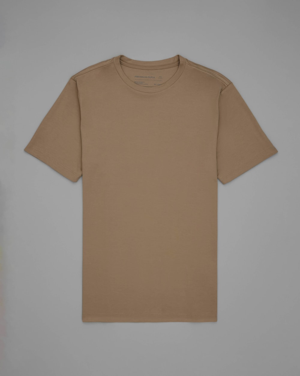 Camiseta Malha Dupla Pima