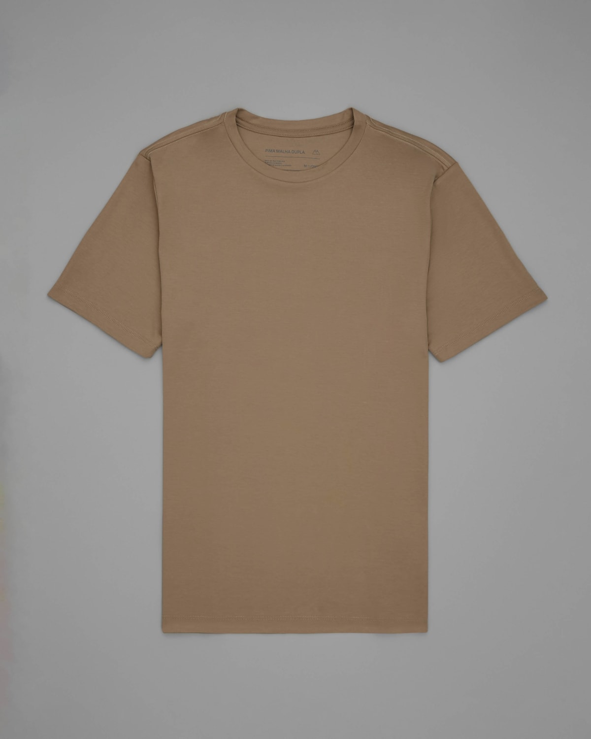 Camiseta Malha Dupla Pima